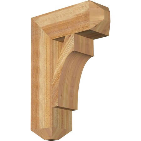 Ekena Millwork Westlake Craftsman Rough Sawn Bracket, Western Red Cedar, 6"W x 18"D x 26"H BKT06X18X26WTL04RWR